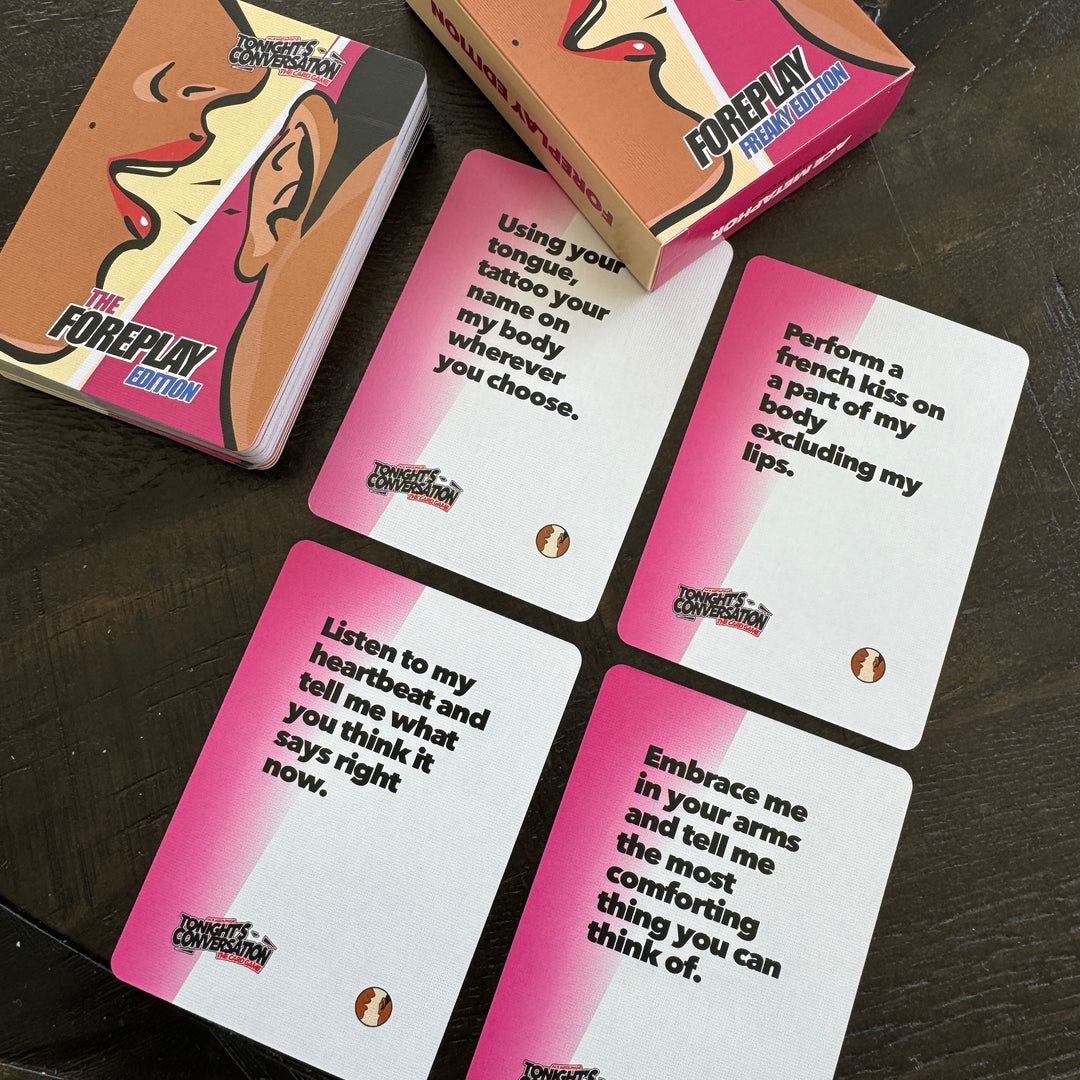Tonight's Conversation Cards - Foreplay Edition - Ace Metaphor