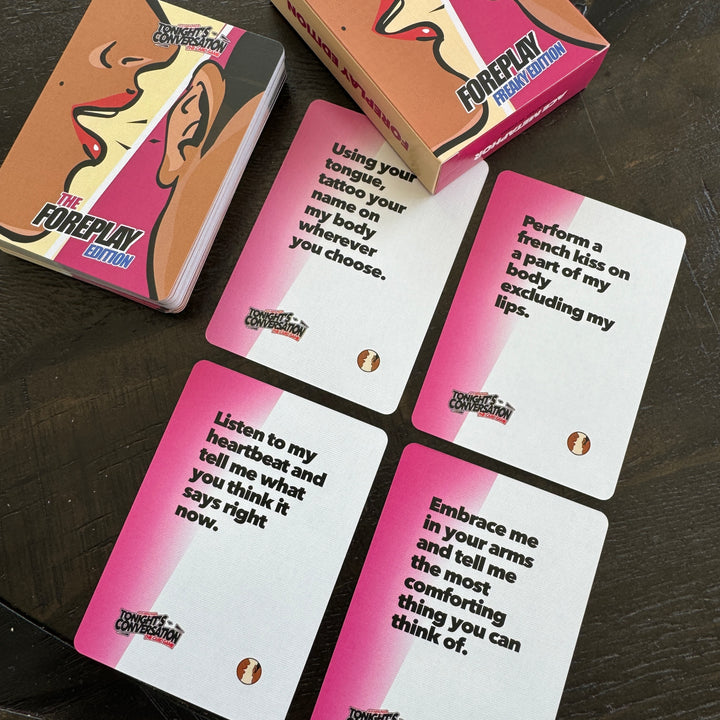 Tonight's Conversation Cards - Foreplay Edition - Ace Metaphor