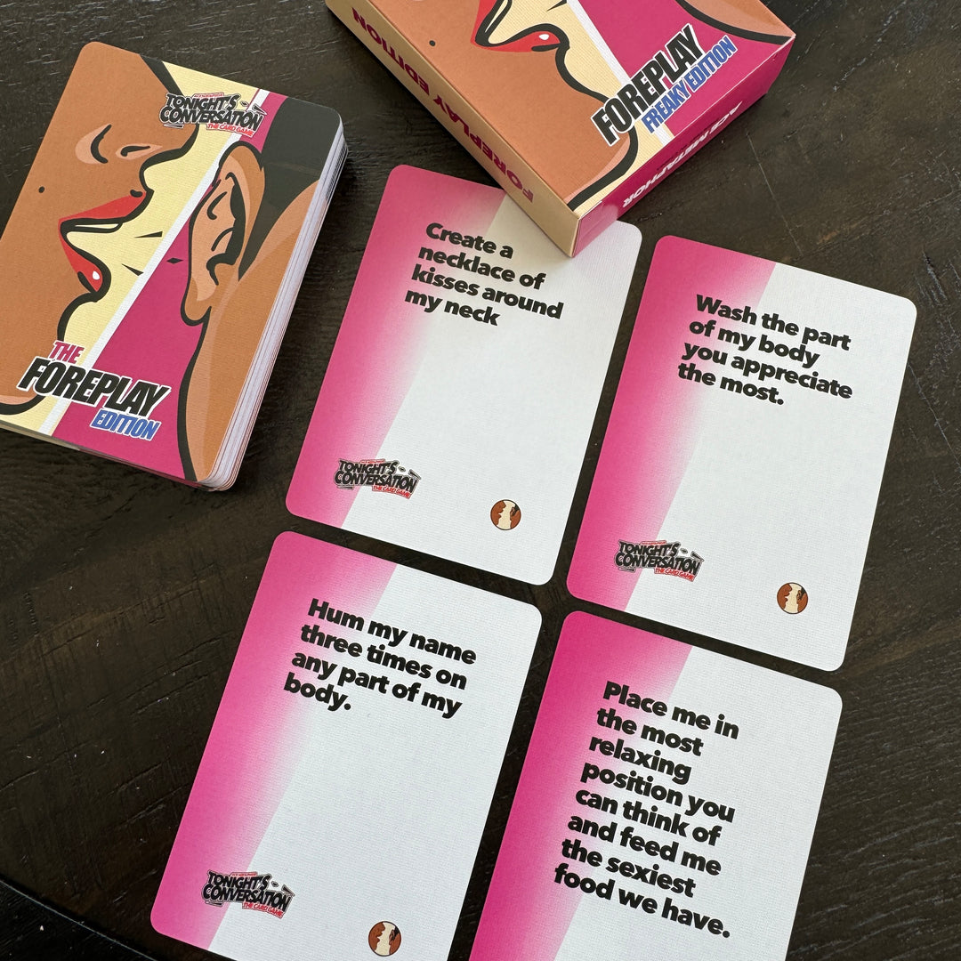 Tonight's Conversation Cards - Foreplay Edition - Ace Metaphor