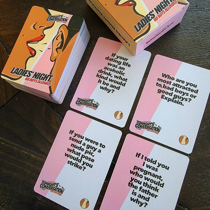 Tonight's Conversation Cards - Ladies Night Edition - Ace Metaphor