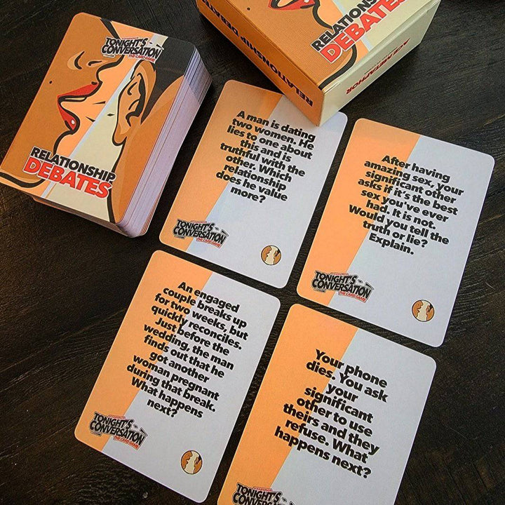 Tonight's Conversation Cards - Relationship Debates - Ace Metaphor