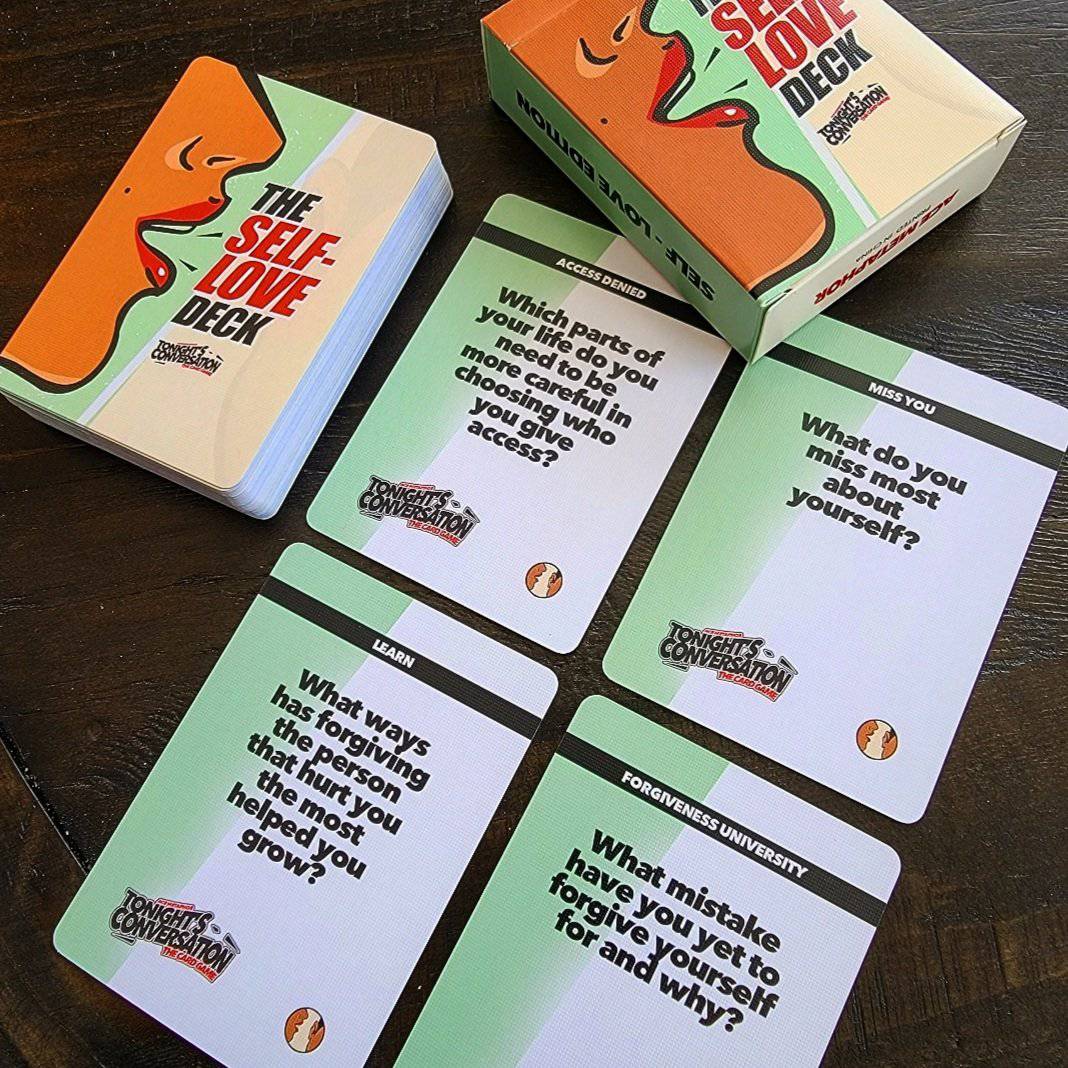 Tonight's Conversation Cards - Self-Love Edition - Ace Metaphor