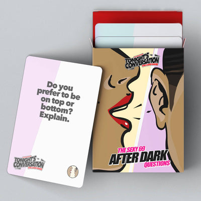 Tonight's Conversation Cards - The After Dark Edition - Ace Metaphor