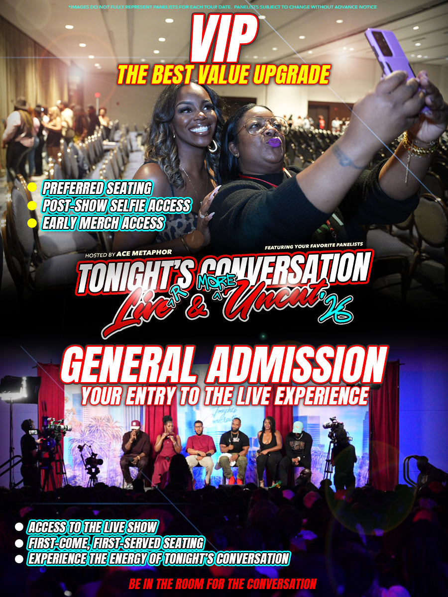Tonight’s Conversation LIVE & UNCUT ‘26 — East Coast & Midwest Tickets