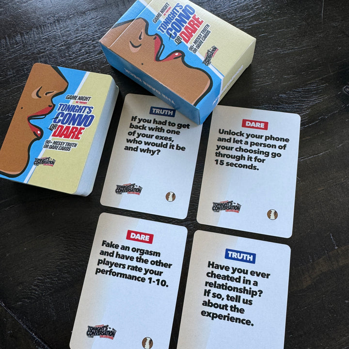 Tonight's Conversation Cards - Truth or Dare Edition - Ace Metaphor