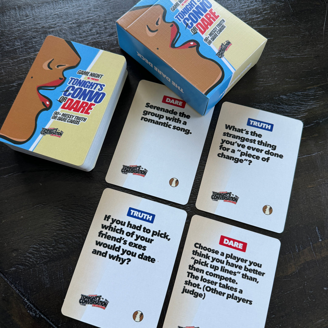 Tonight's Conversation Cards - Truth or Dare Edition - Ace Metaphor
