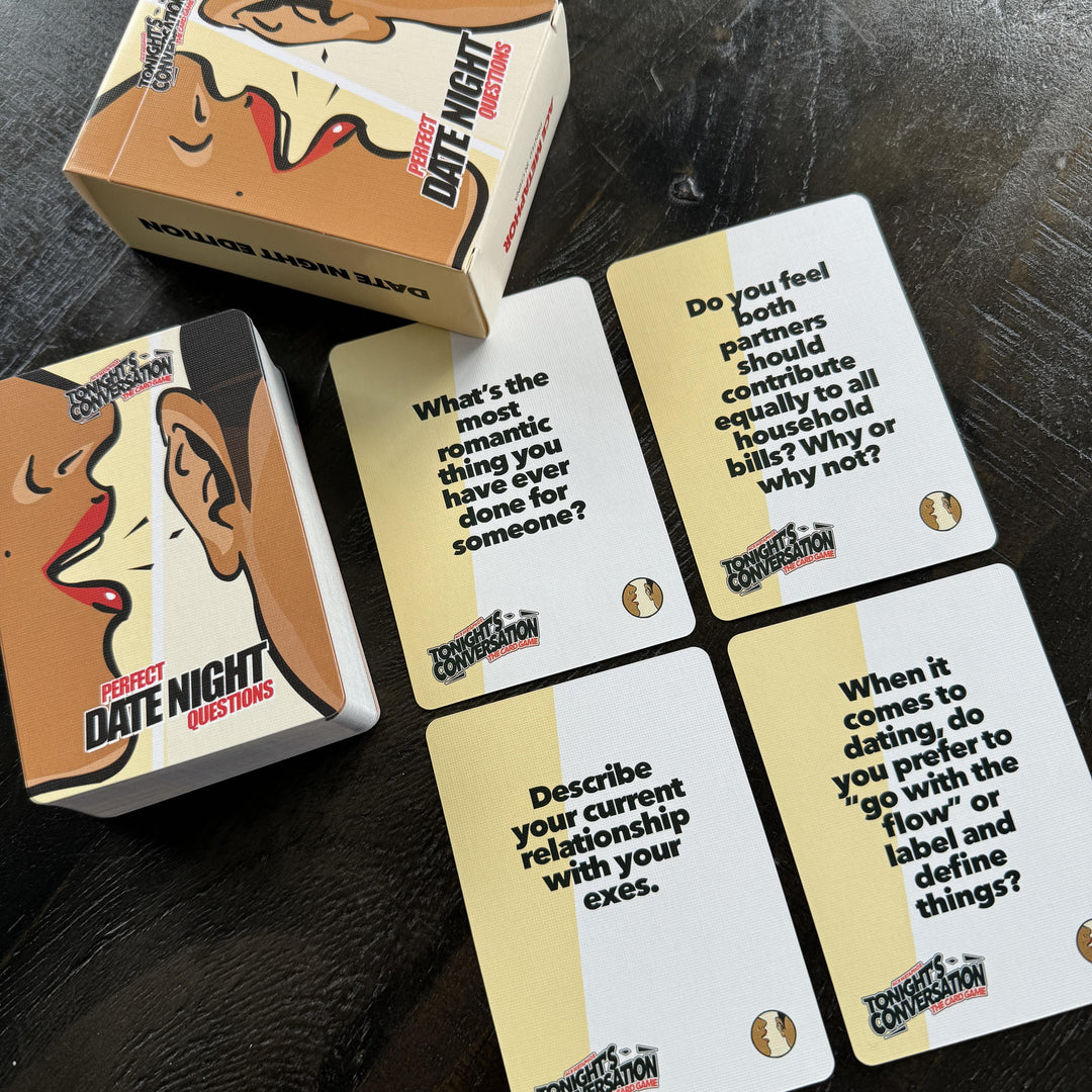 Tonight's Conversation Cards - Date Night Edition - Ace Metaphor
