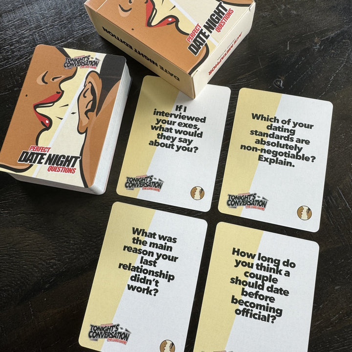 Tonight's Conversation Cards - Date Night Edition - Ace Metaphor