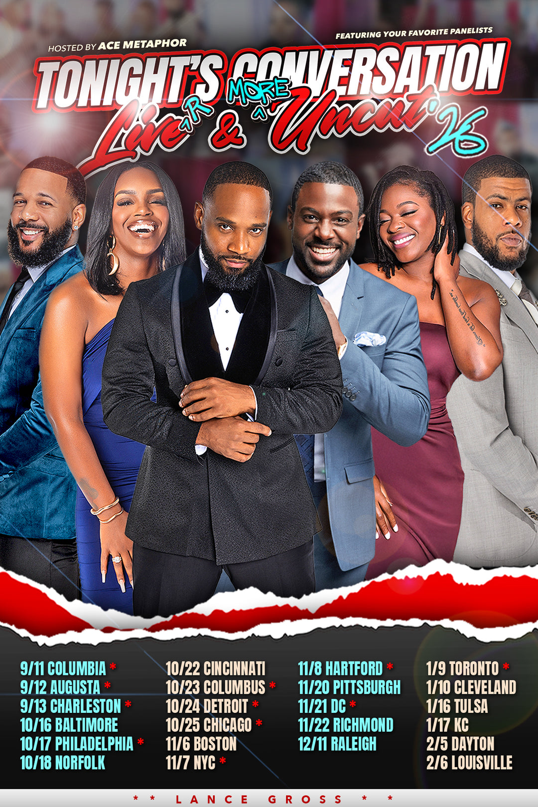 Tonight’s Conversation LIVE & UNCUT ‘26 — East Coast & Midwest Tickets