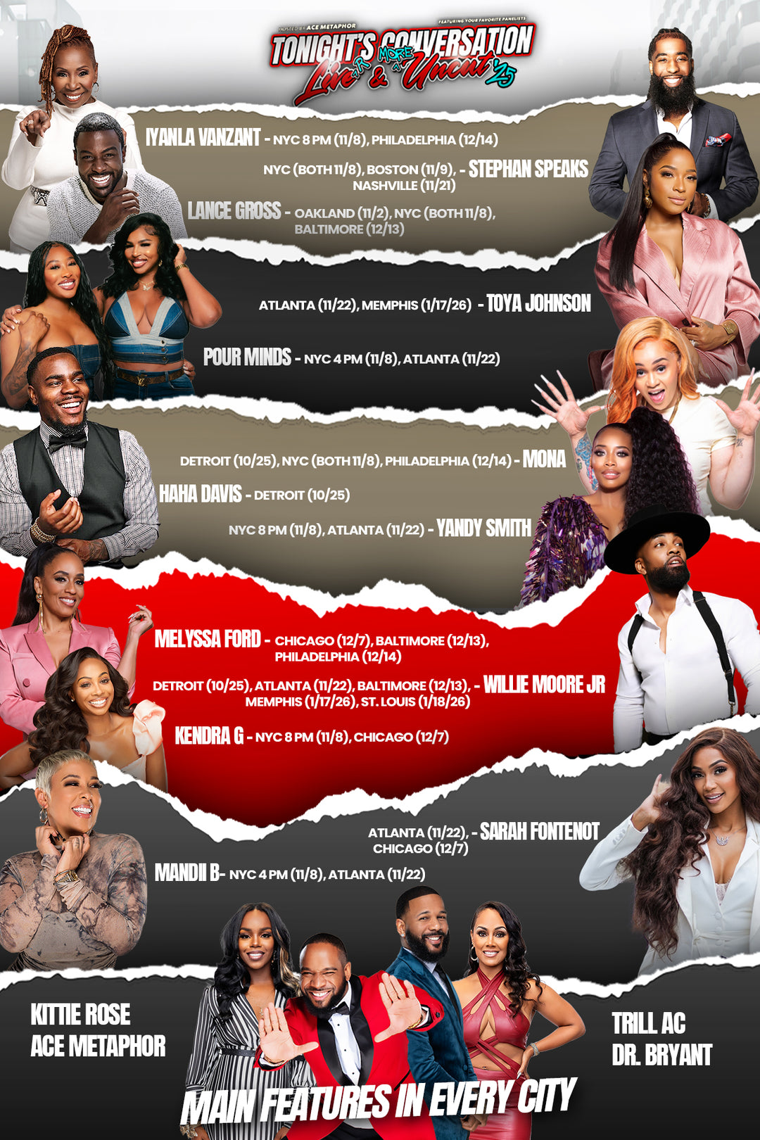 Tonight's Conversation: LIVE-ER & MORE UNcut '25