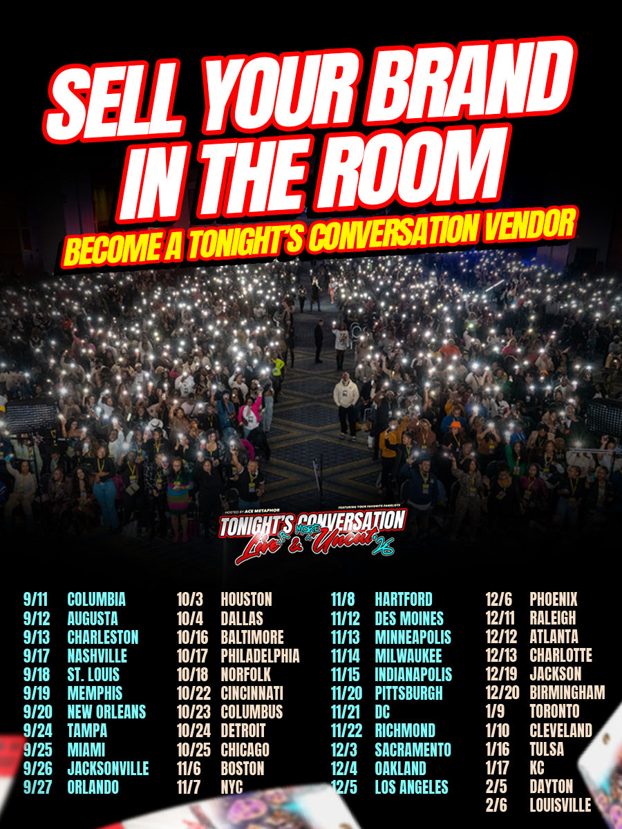Vendor Table Reservation – Tonight’s Conversation LIVE ’26