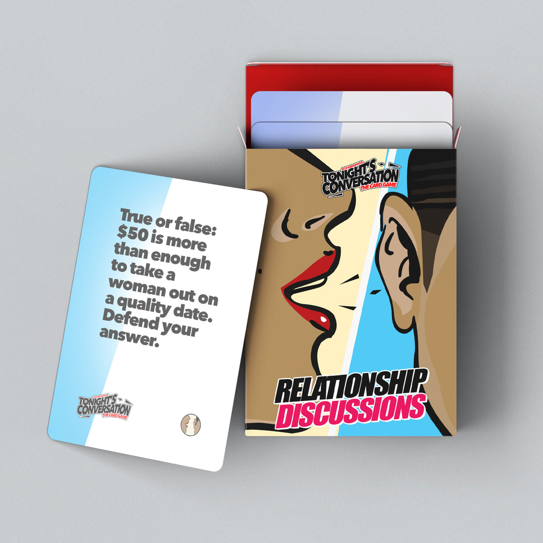 Tonight's Conversation Cards - Relationship Discussions - Ace Metaphor