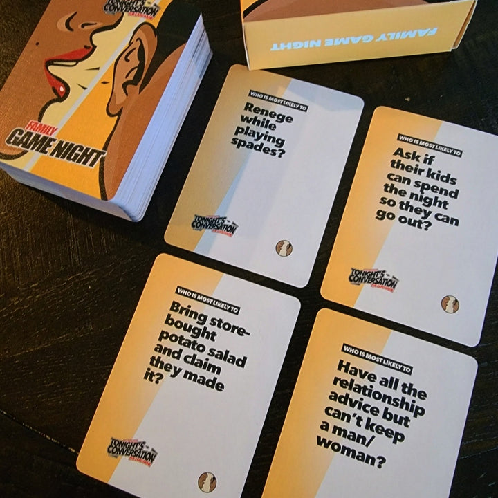 Tonight's Conversation: Family Game Night - Ace Metaphor