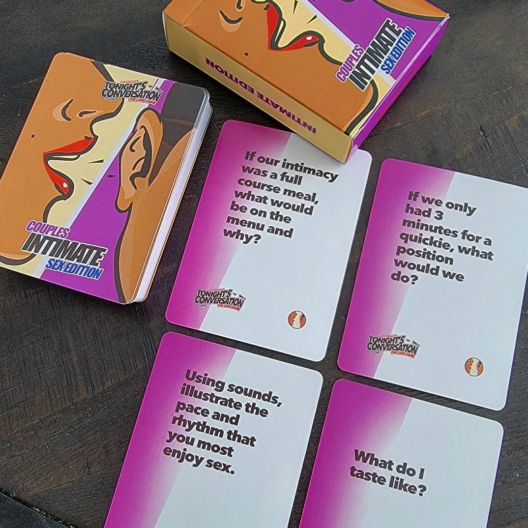 Tonight's Conversation Cards - "Intimate" Edition - Ace Metaphor