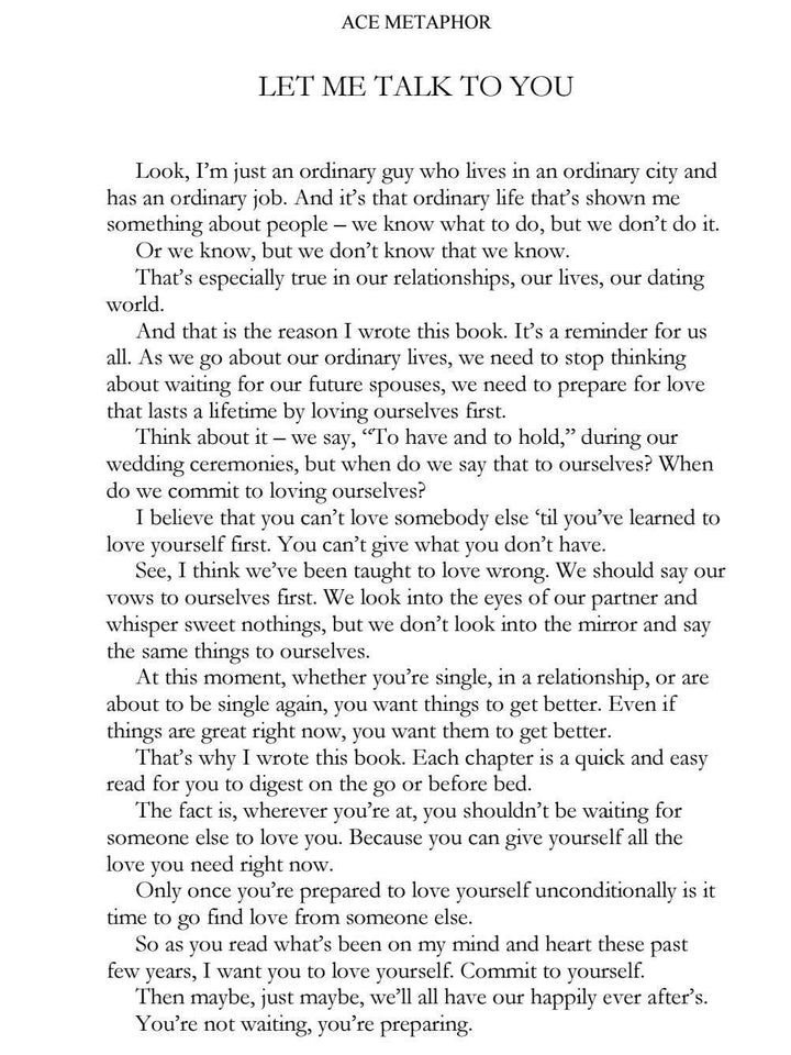 The Future Wife Handbook: You're Not Waiting, You're Preparing - Ace Metaphor