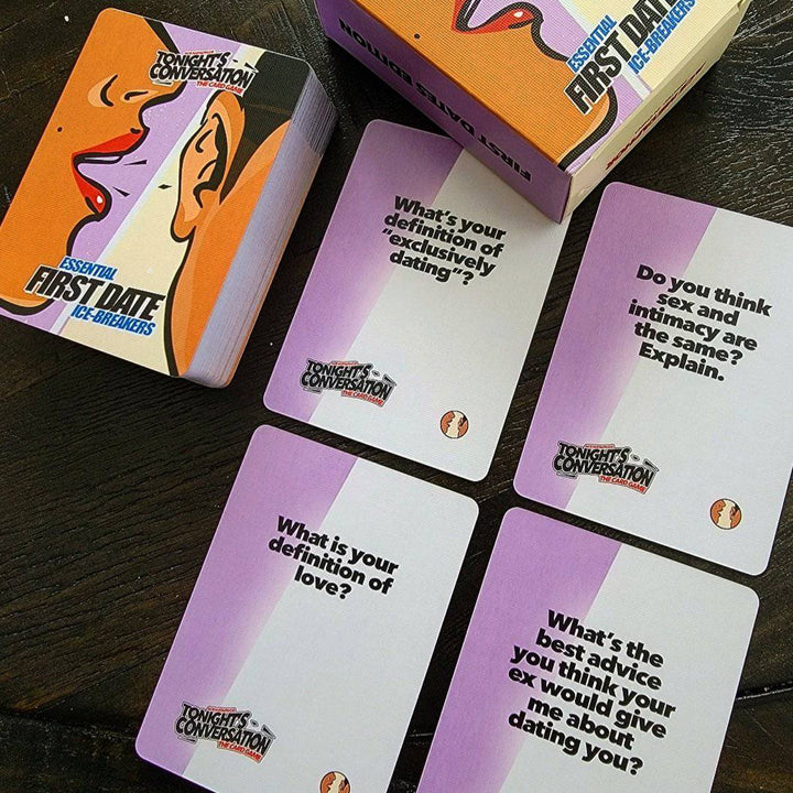 Tonight's Conversation Cards - First Dates Edition - Ace Metaphor