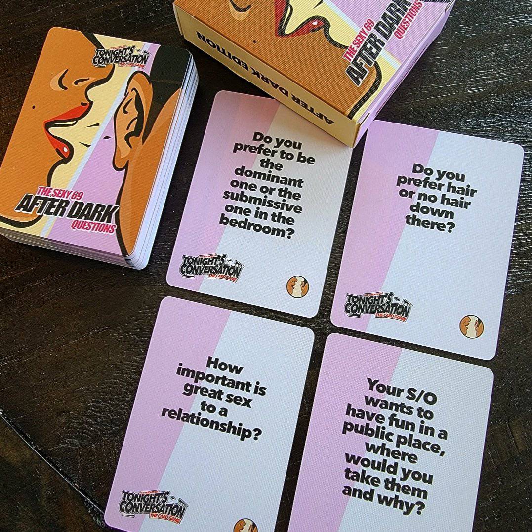 Tonight's Conversation Cards - The After Dark Edition - Ace Metaphor